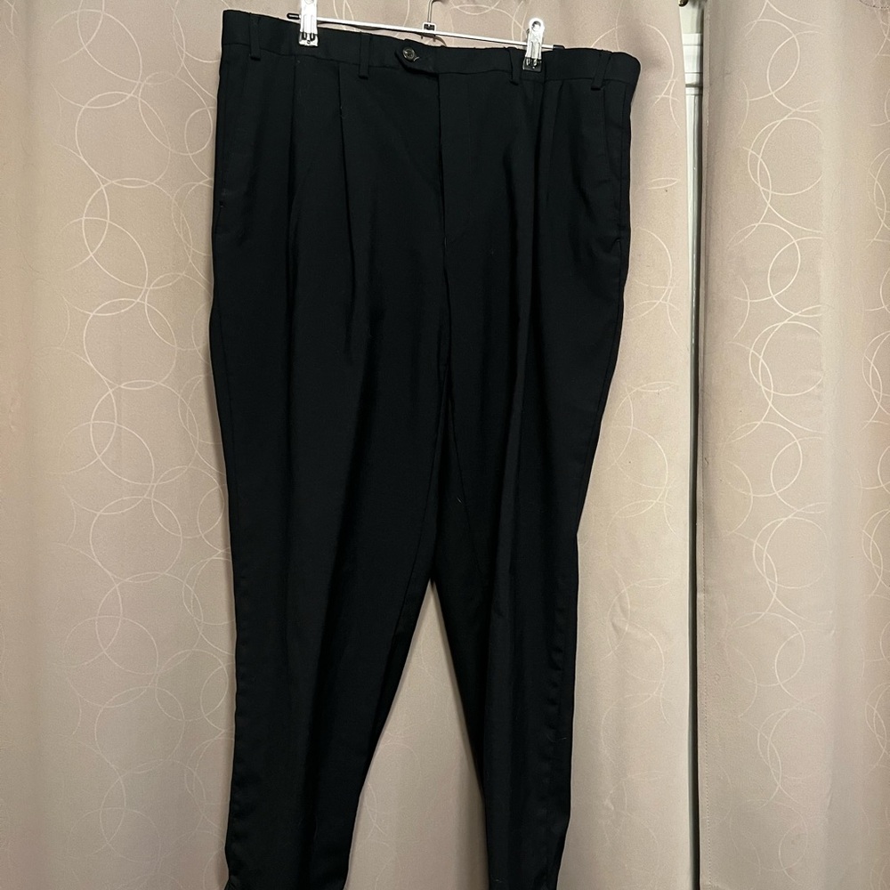 Chaps Classic wool Black Dress Pants 38 x 29